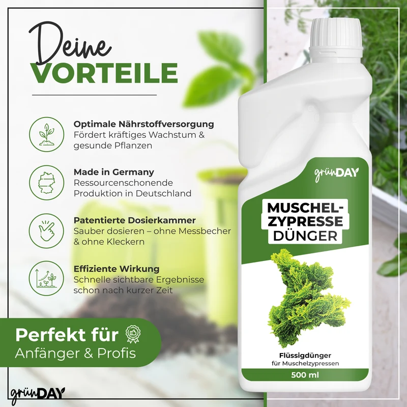 Muschelzypresse-Flüssigdünger 500 ml