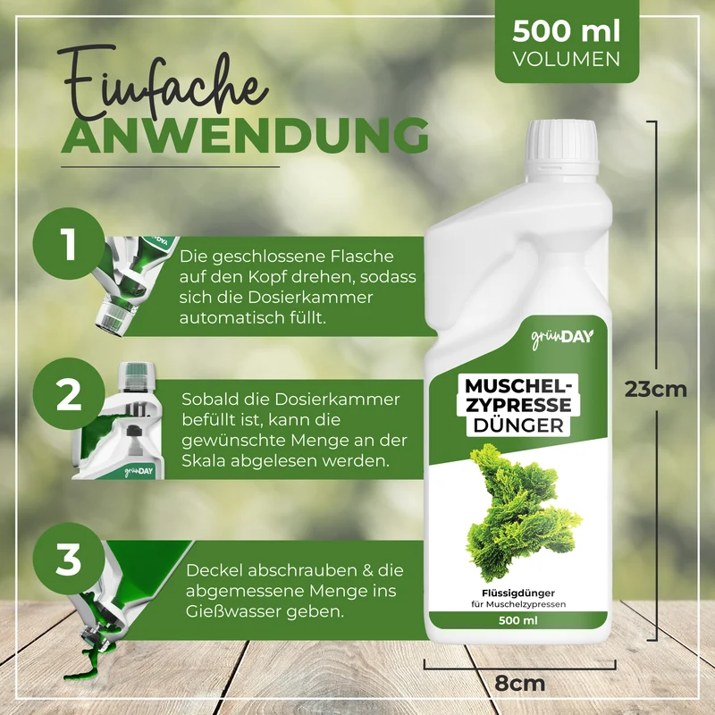 Muschelzypresse-Flüssigdünger 500 ml