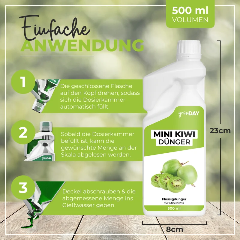 Mini Kiwi-Flüssigdünger 500 ml