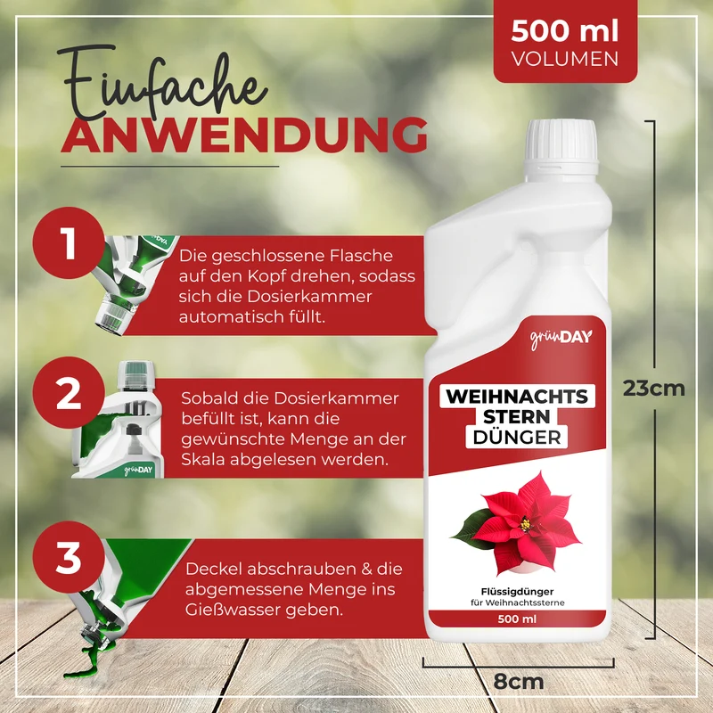 Weihnachtsstern-Flüssigdünger 500 ml