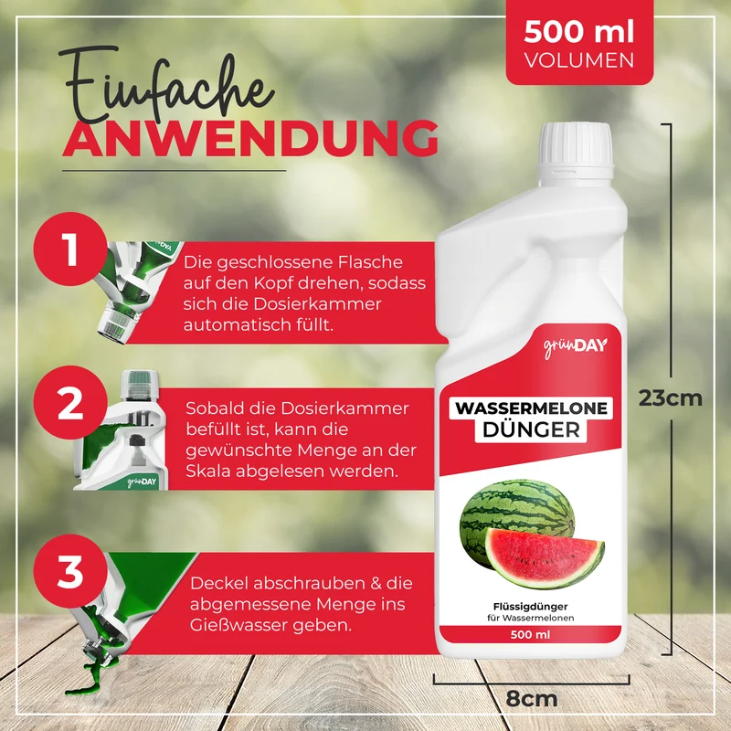Wassermelone-Flüssigdünger 500 ml