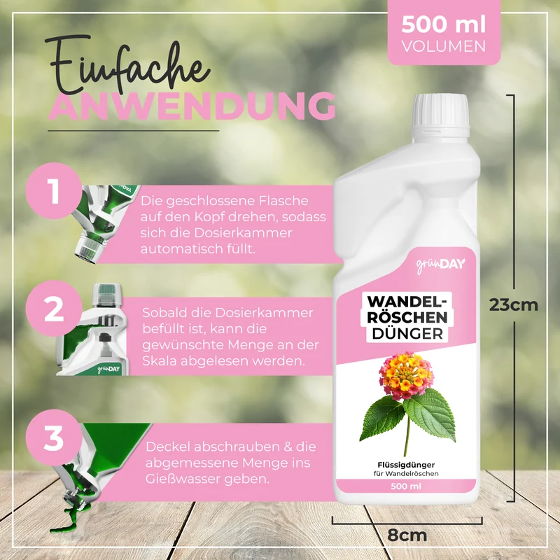 Wandelröschen-Flüssigdünger 500 ml
