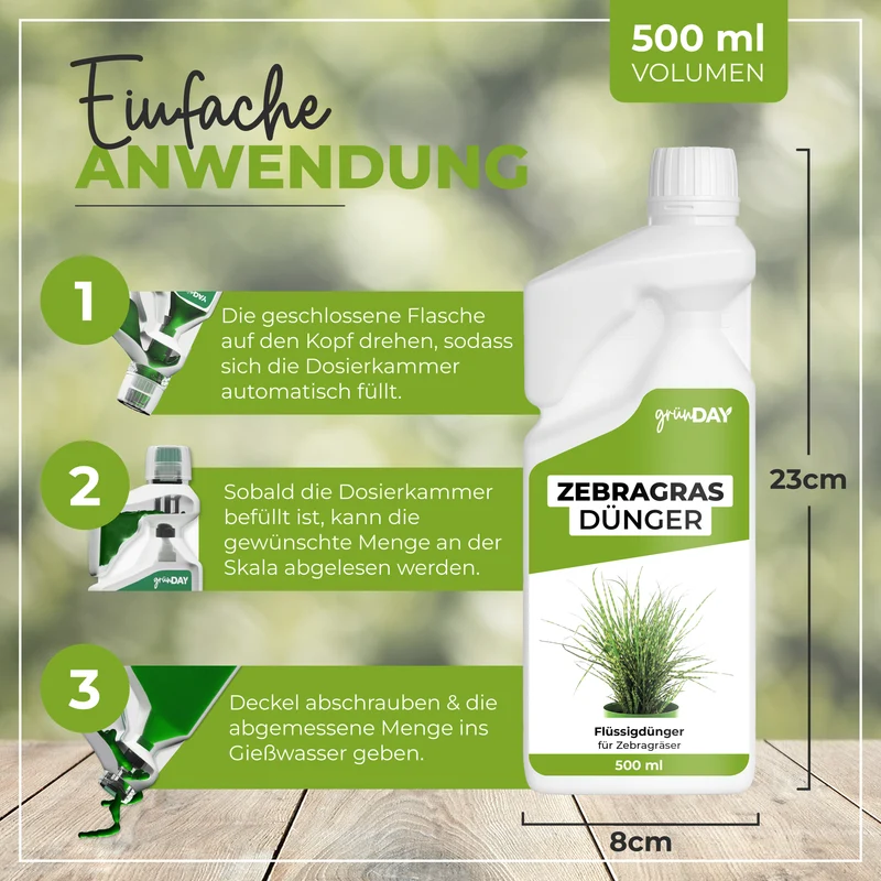 Zebragras-Flüssigdünger 500 ml