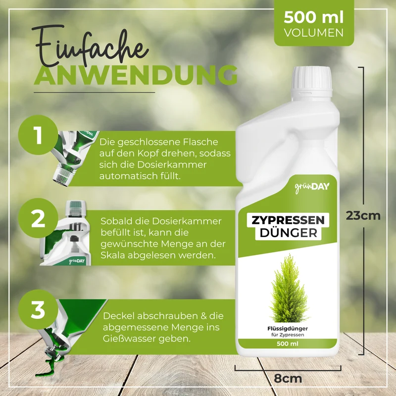 Zypressen-Flüssigdünger 500 ml