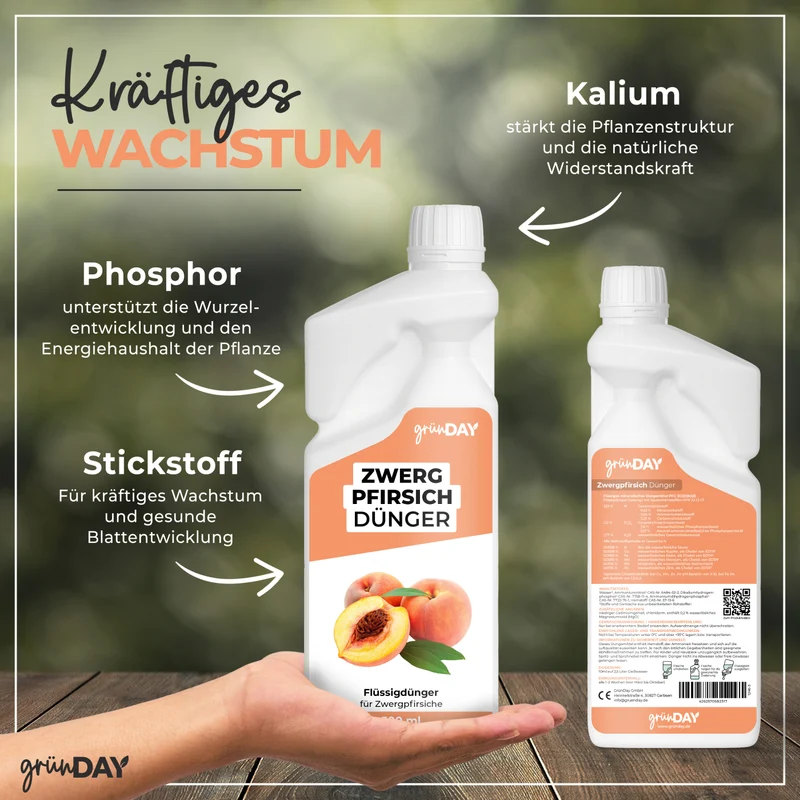 Zwergpfirsich-Flüssigdünger 500 ml