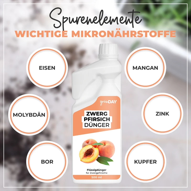 Zwergpfirsich-Flüssigdünger 500 ml