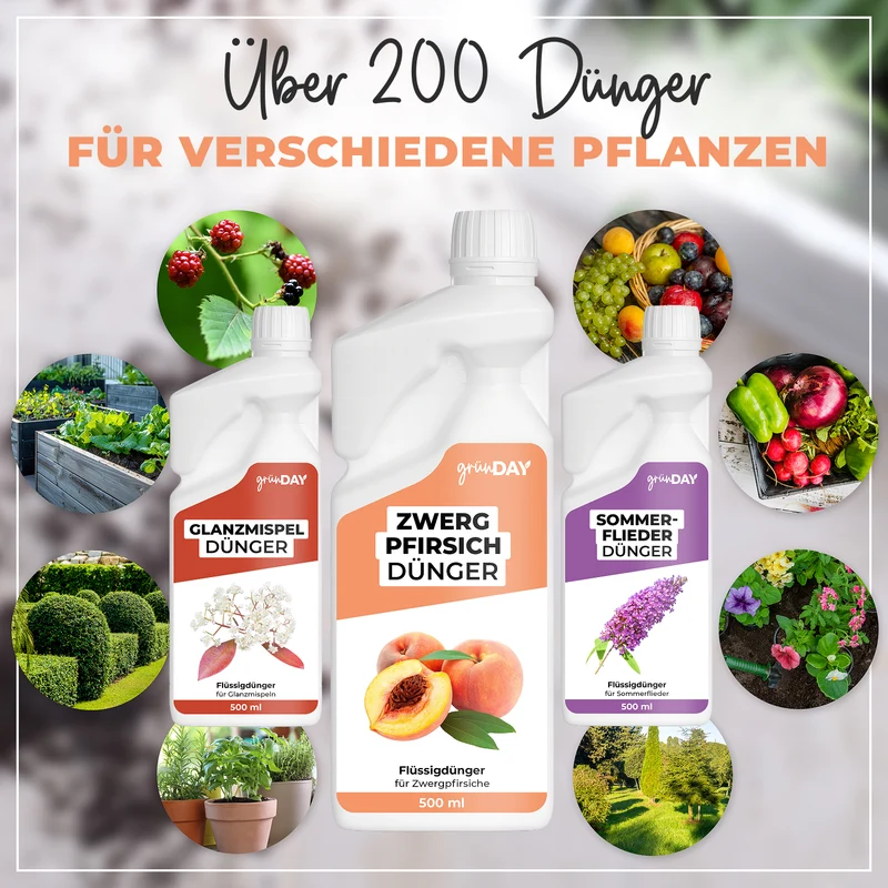 Zwergpfirsich-Flüssigdünger 500 ml