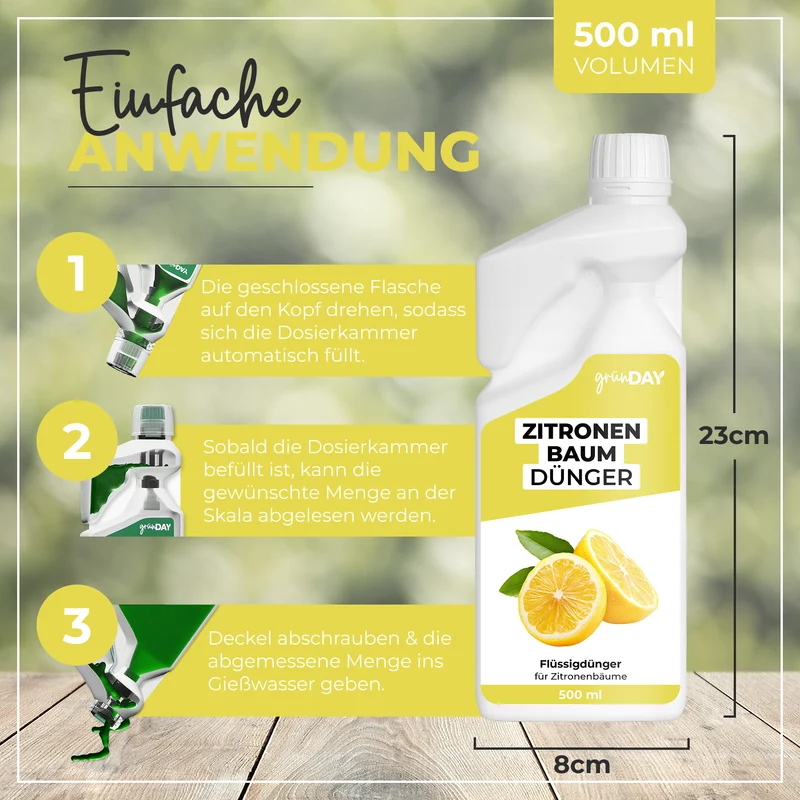 Zitronenbaum-Flüssigdünger 500 ml