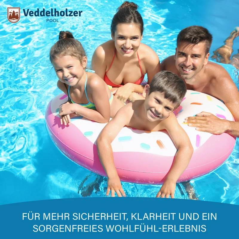3-in-1 Pool Teststreifen 150 Stück – pH, Chlor, Alkalinität
