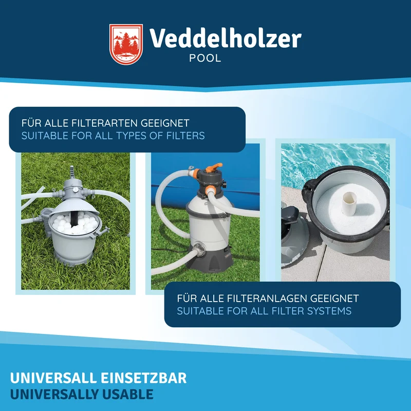 Poolklar Doppelpack 2x 500ml – Trübungsentferner für Pools