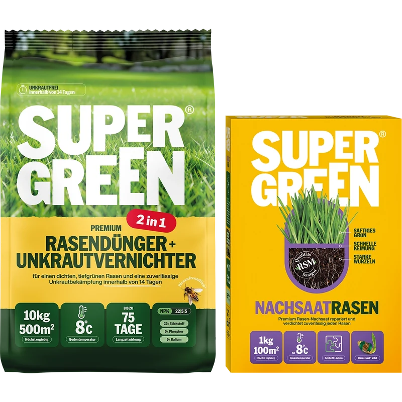 Unkrautfrei-Set inkl. Nachsaat