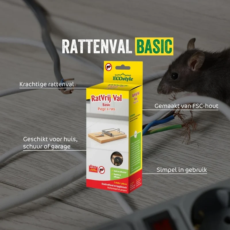Rattenval Basic 2-pack