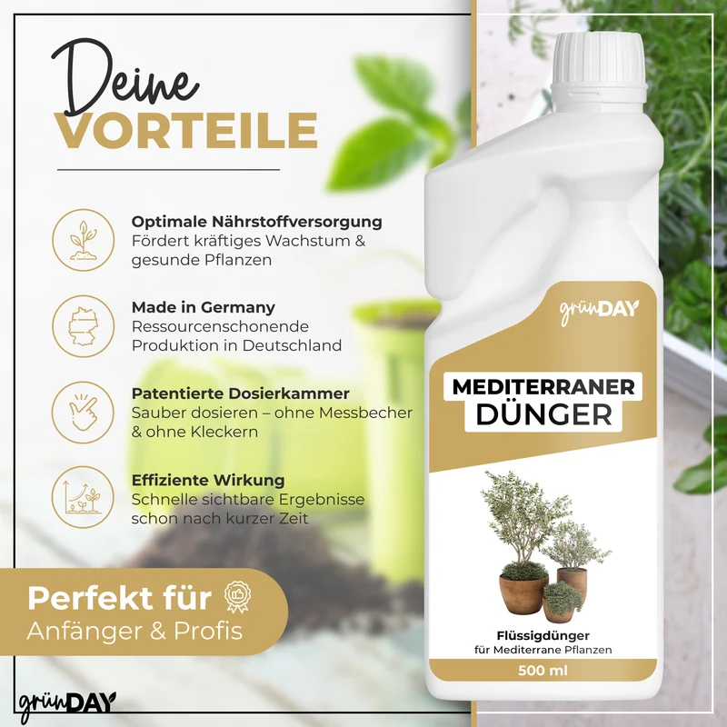 Mediterraner-Flüssigdünger 500 ml