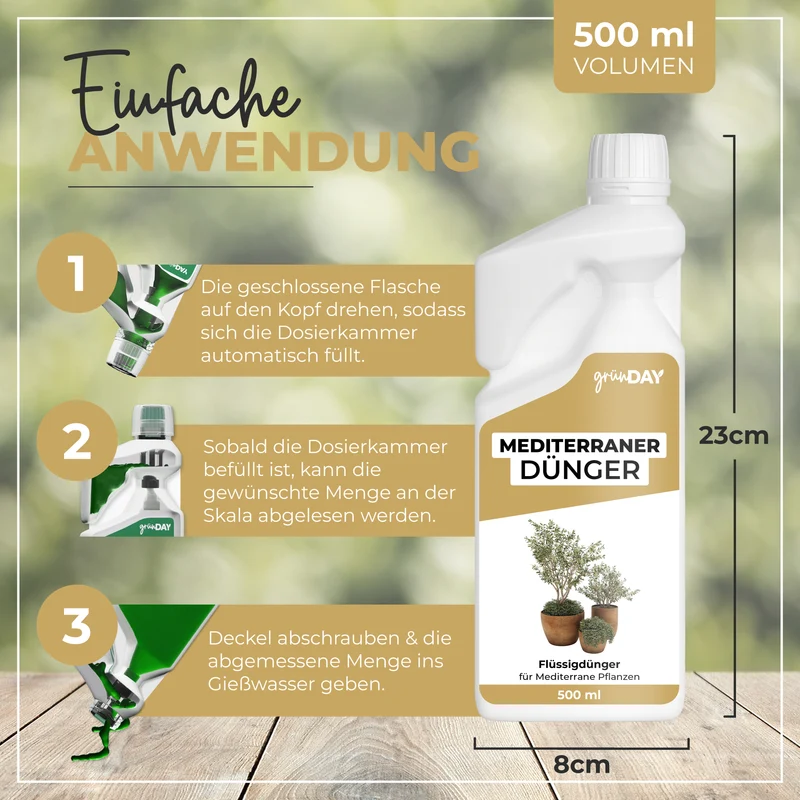 Mediterraner-Flüssigdünger 500 ml