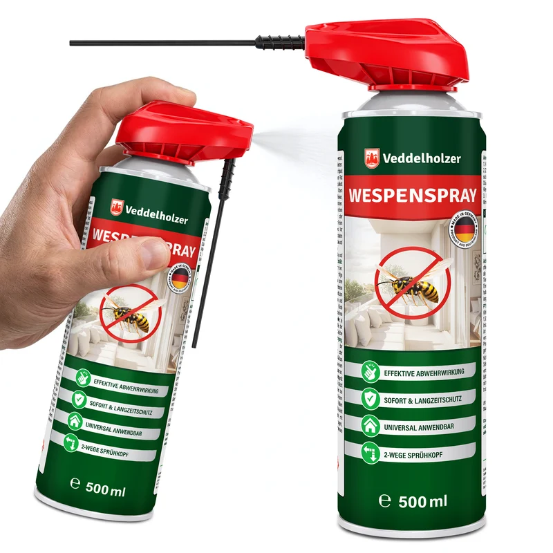 Wespenspray 500ml – Sofort- & Langzeitwirkung gegen Wespen