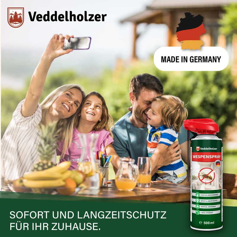 Wespenspray 500ml – Sofort- & Langzeitwirkung gegen Wespen