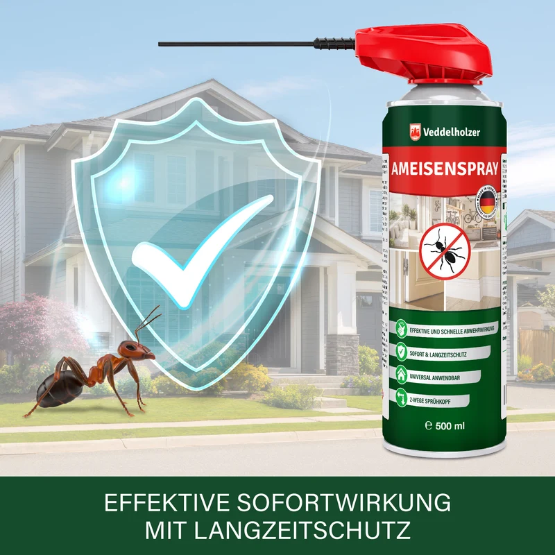 Ameisenspray 500ml – Sofort- & Langzeitwirkung gegen Ameisen