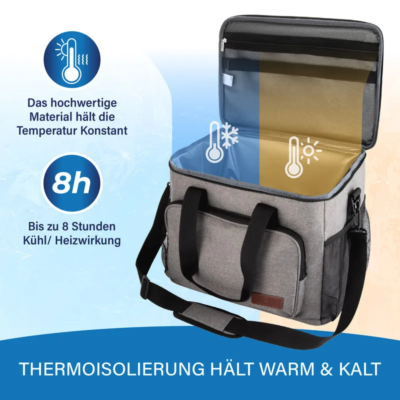 Kühltasche 33L mit Tragegurt – hält bis zu 8 Stunden kühl
