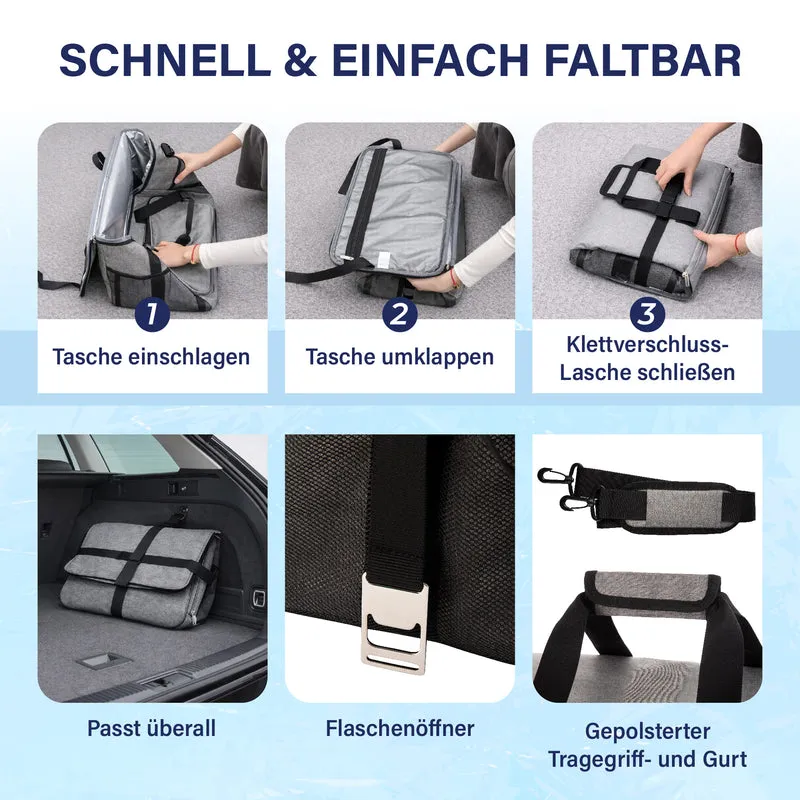 Kühltasche 33L mit Tragegurt – hält bis zu 8 Stunden kühl