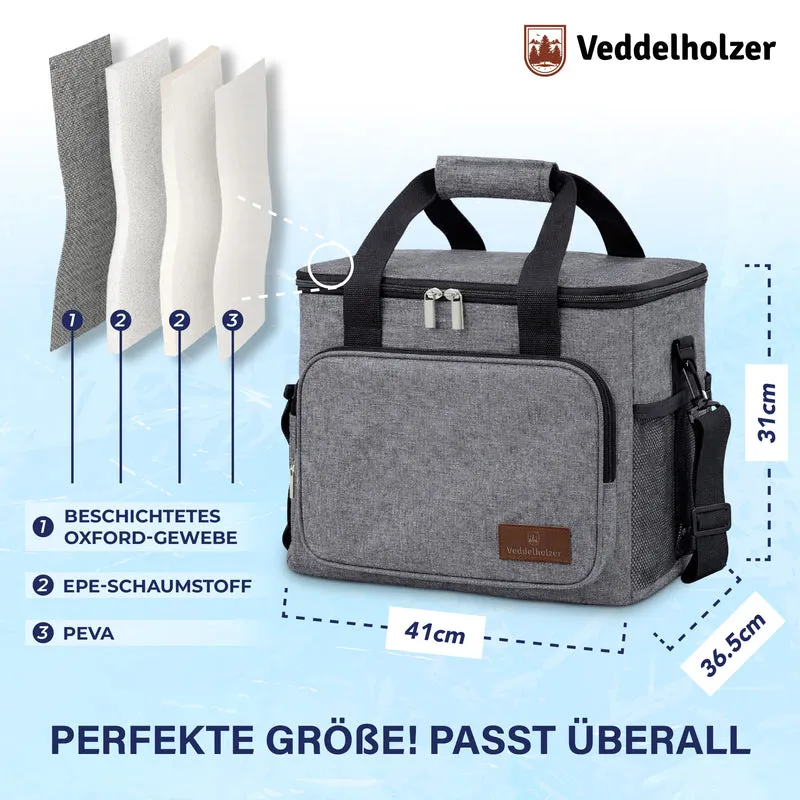 Kühltasche 33L mit Tragegurt – hält bis zu 8 Stunden kühl