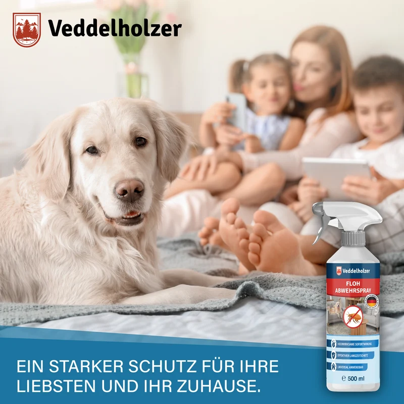 Flohspray für Wohnung & Möbel 500ml – ohne aggressive Chemie