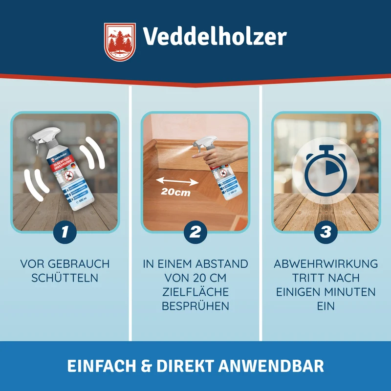 Silberfisch Spray 500ml – laborgeprüfte Sofortwirkung