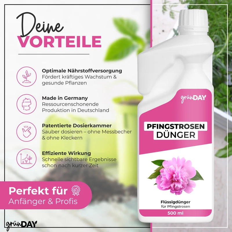 Pfingstrosen-Flüssigdünger 500 ml