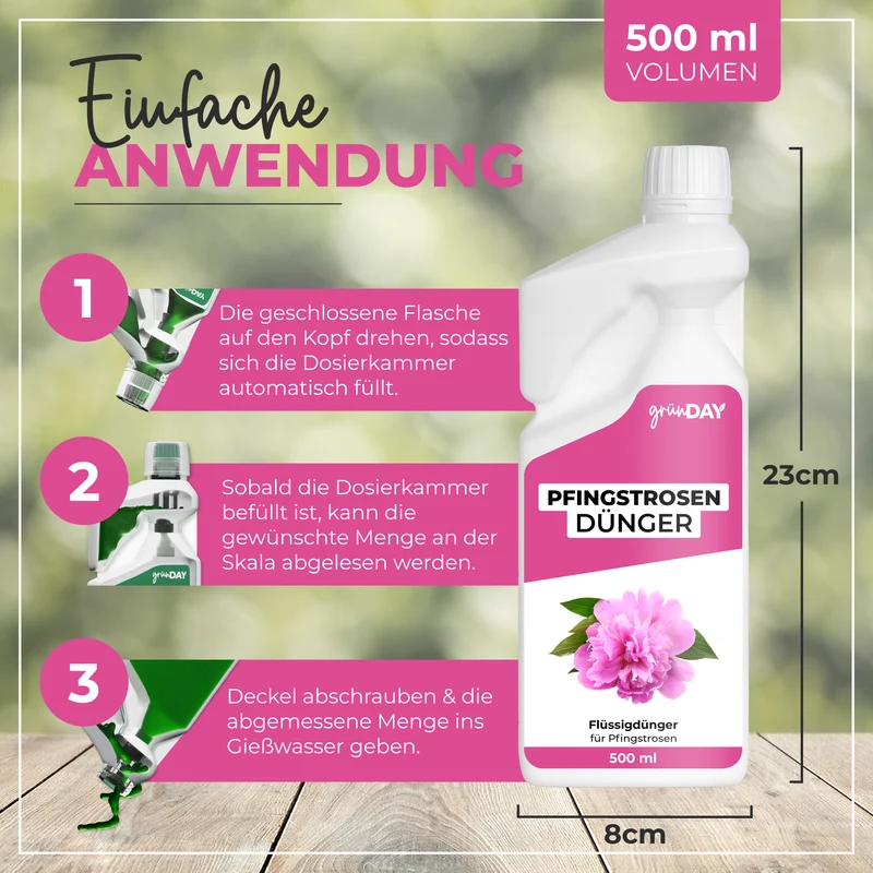 Pfingstrosen-Flüssigdünger 500 ml
