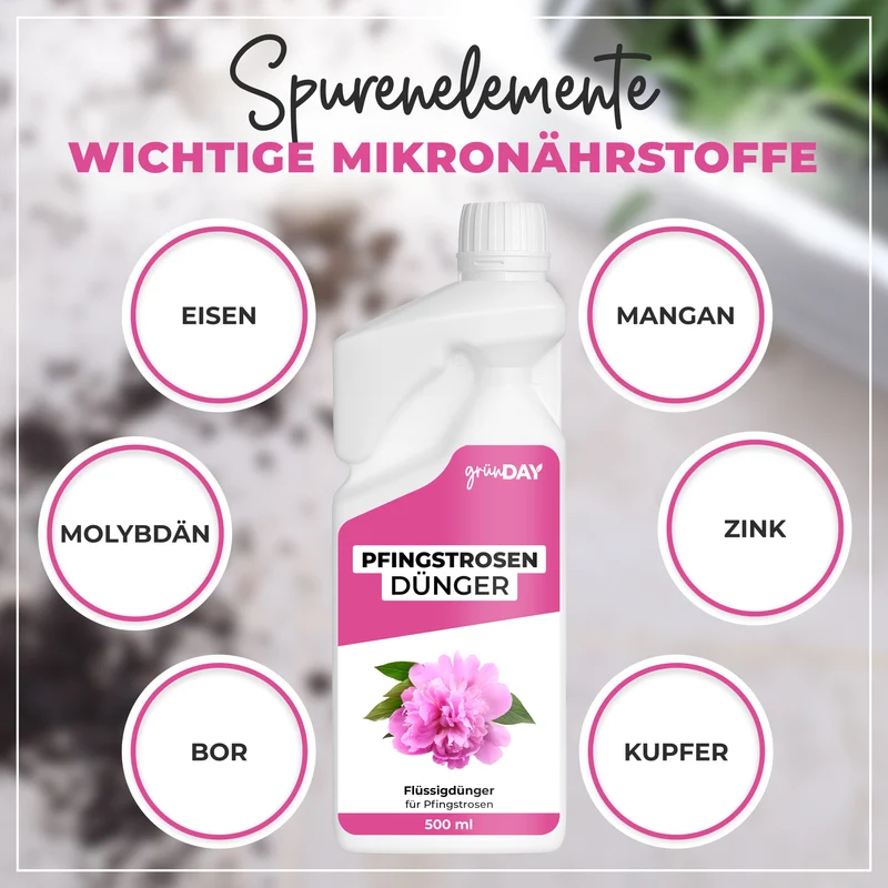 Pfingstrosen-Flüssigdünger 500 ml