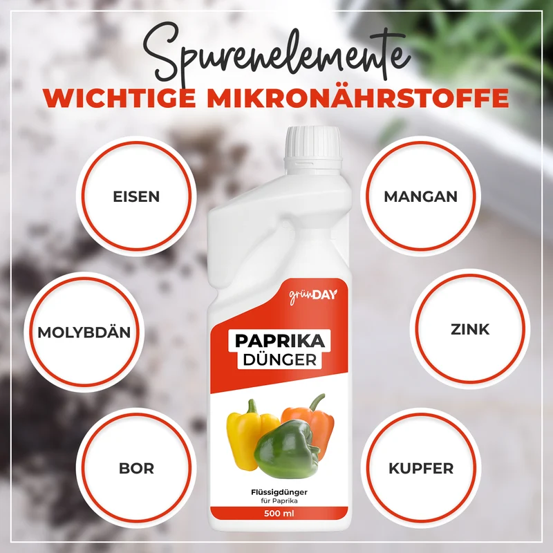 Paprika-Flüssigdünger 500 ml