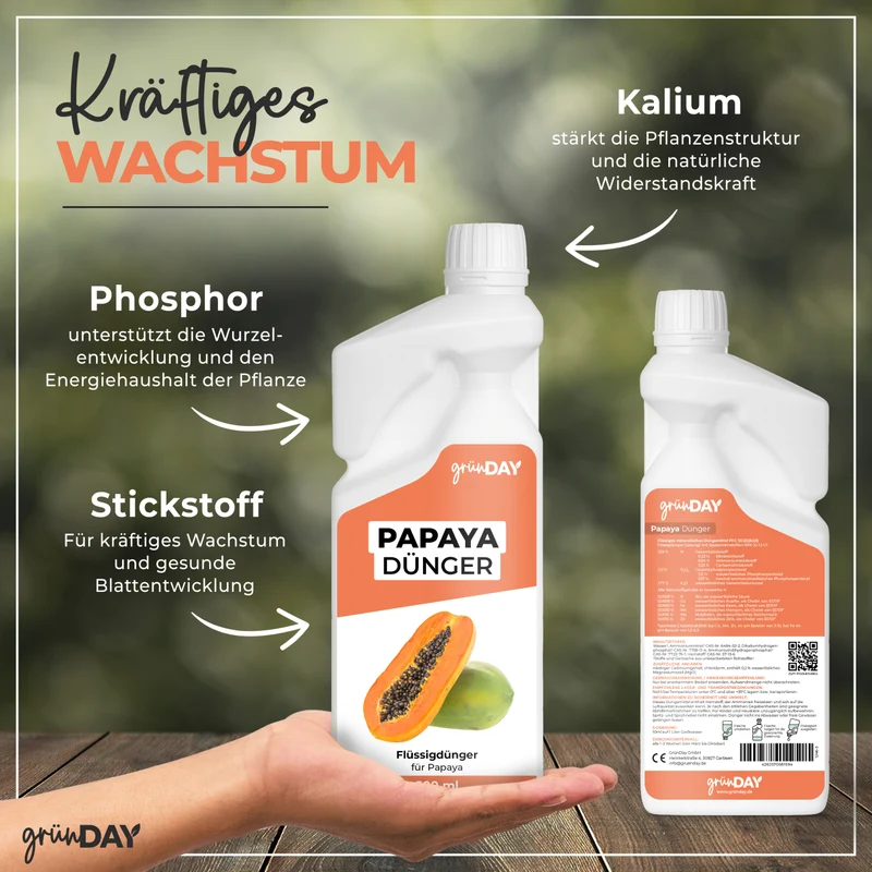 Papaya-Flüssigdünger 500 ml