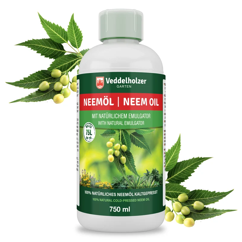 Neemöl 750ml kaltgepresst – 100% naturrein für Pflanzen