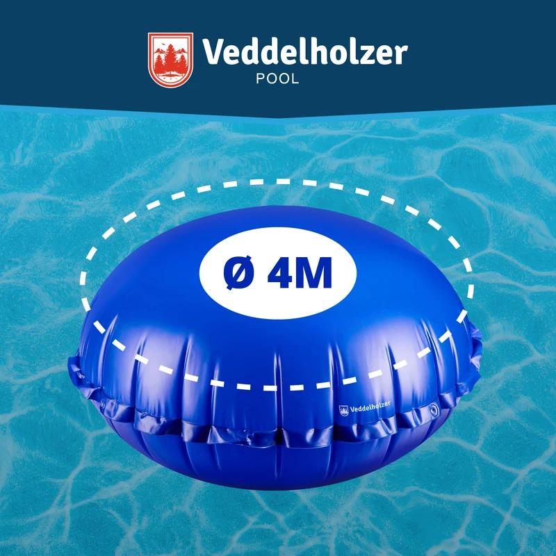 Poolkissen 4m XXL – Winterkissen bis -25°C frostsicher