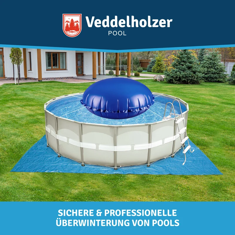 Poolkissen 4m XXL – Winterkissen bis -25°C frostsicher