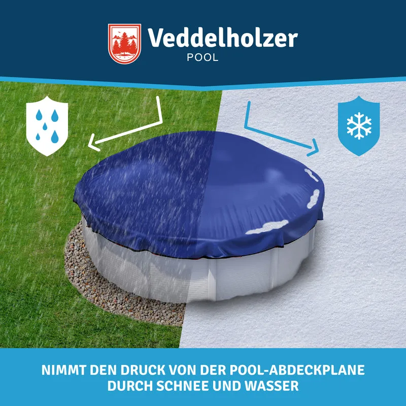 Poolkissen 2m – Winterkissen mit Seil & Reparaturflicken