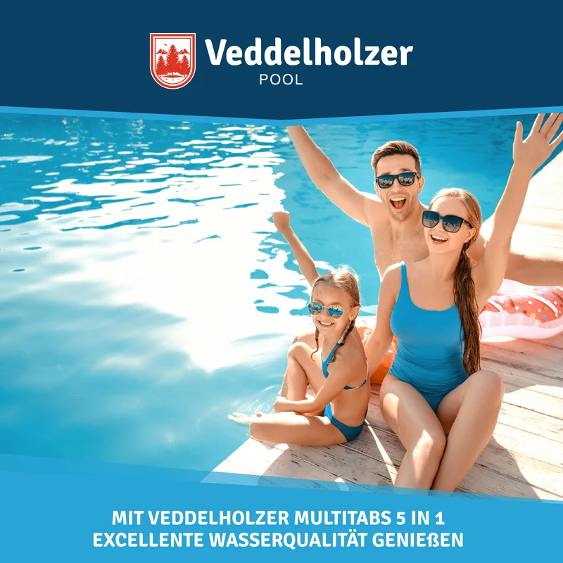 Pool Multitabs 5kg – 20g Chlortabletten für mittlere Pools