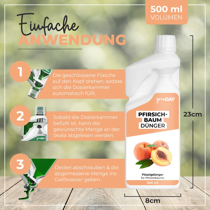 Pfirsichbaum-Flüssigdünger 500 ml