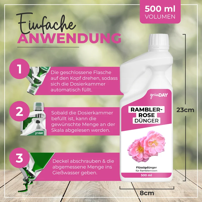 Ramblerrose-Flüssigdünger 500 ml