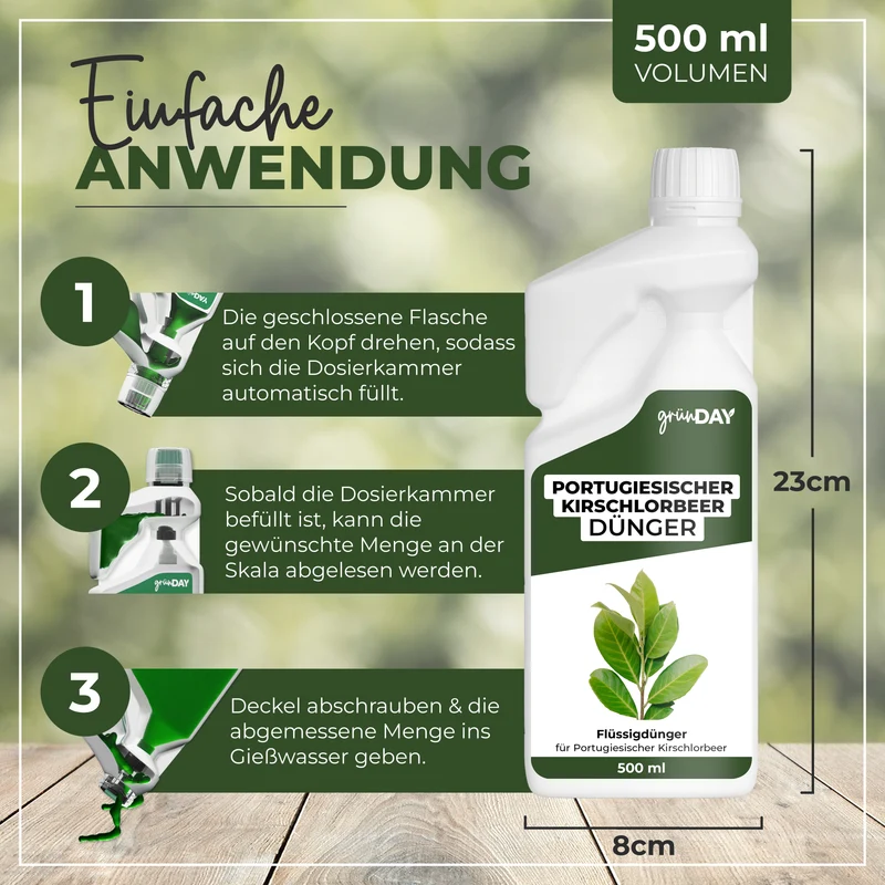 Portugiesischer Kirschlorbeer-Flüssigdünger 500 ml