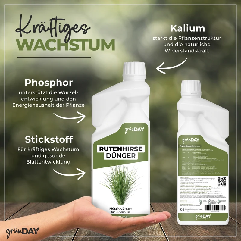 Rutenhirse-Flüssigdünger 500 ml