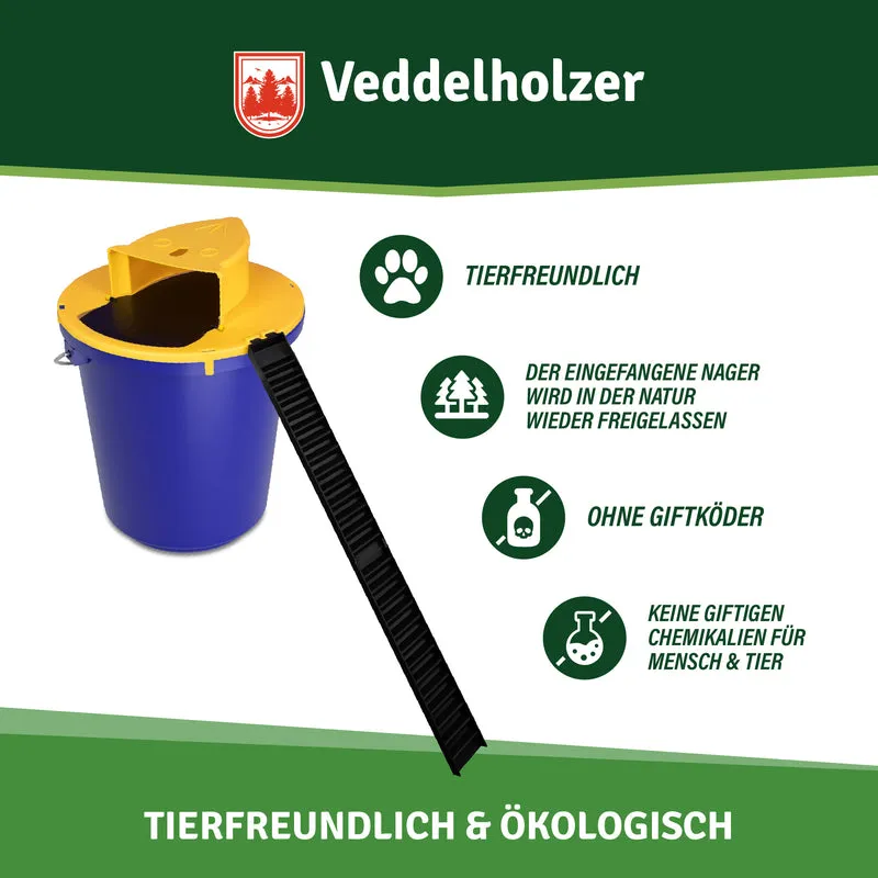 Mausefalle Lebendfalle – tierfreundliches Komplettset