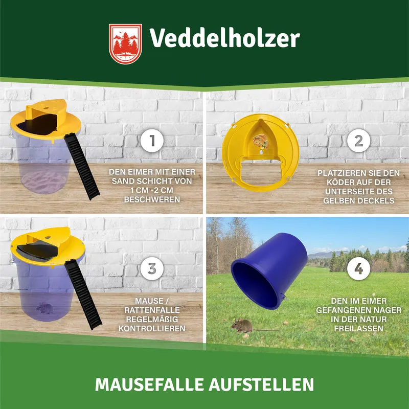 Mausefalle Lebendfalle – tierfreundliches Komplettset