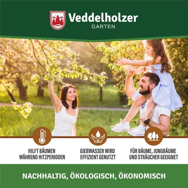 Baumbewässerungssack 75L im 2er Set – konstante Bewässerung