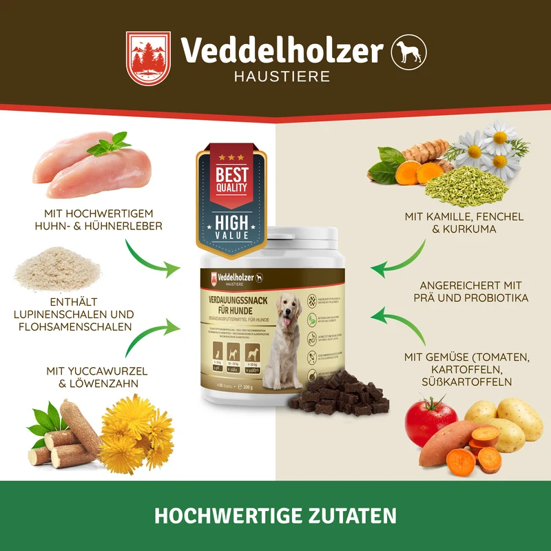 Probiotika Leckerli für Hunde – Darmflora & Verdauung