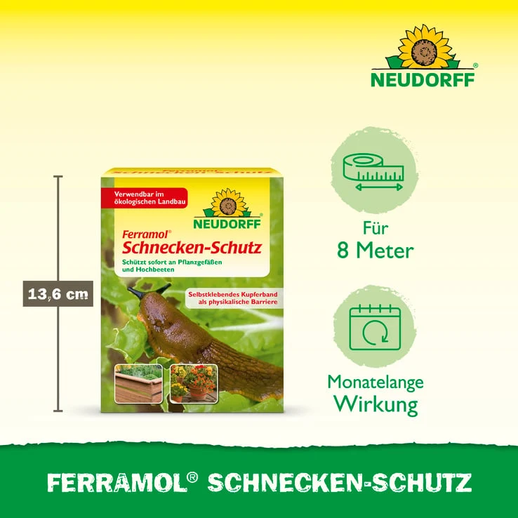 Neudorff Kupferband Schneckenschutz