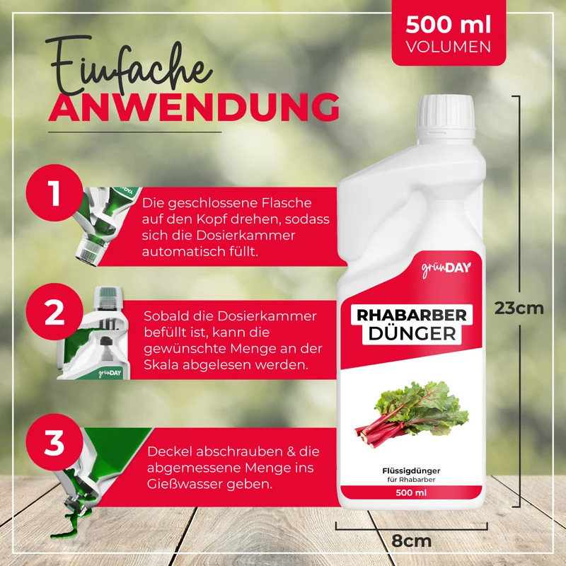 Rhabarber-Flüssigdünger 500 ml