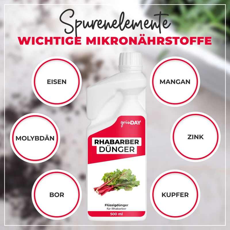 Rhabarber-Flüssigdünger 500 ml
