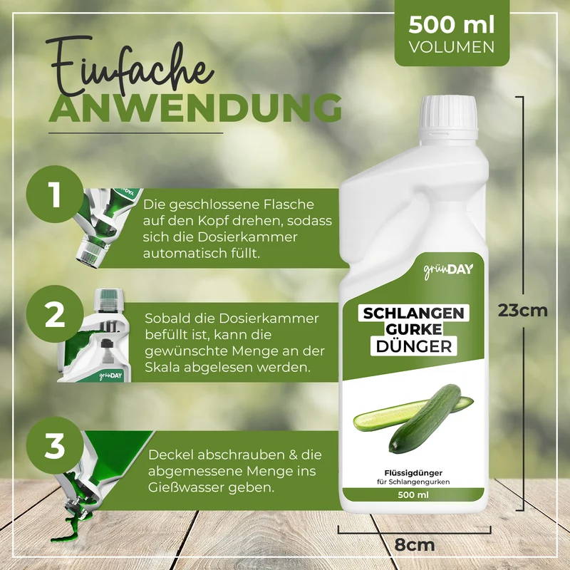 Schlangengurke-Flüssigdünger 500 ml