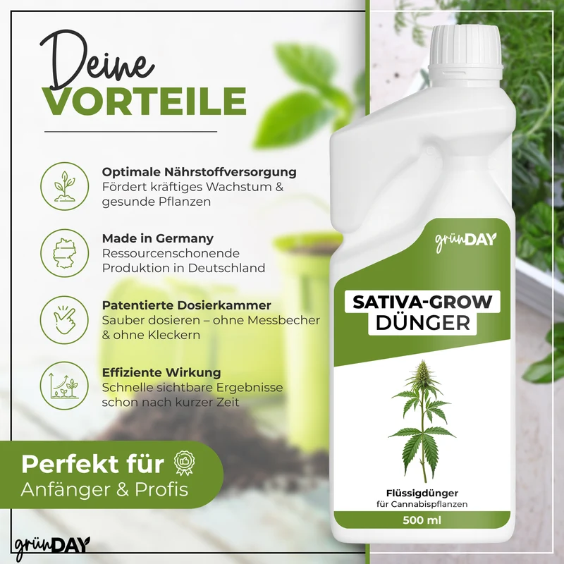 Sativa-Grow-Flüssigdünger 500 ml