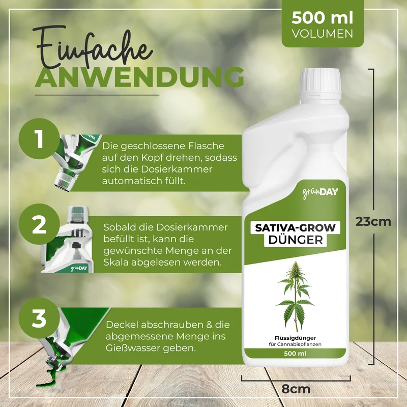 Sativa-Grow-Flüssigdünger 500 ml